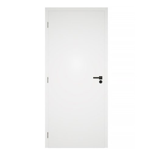 Unisec alpine fehér színű CPL felületű szobaajtó 100x210 balos, UTH tok: 95-114 mm