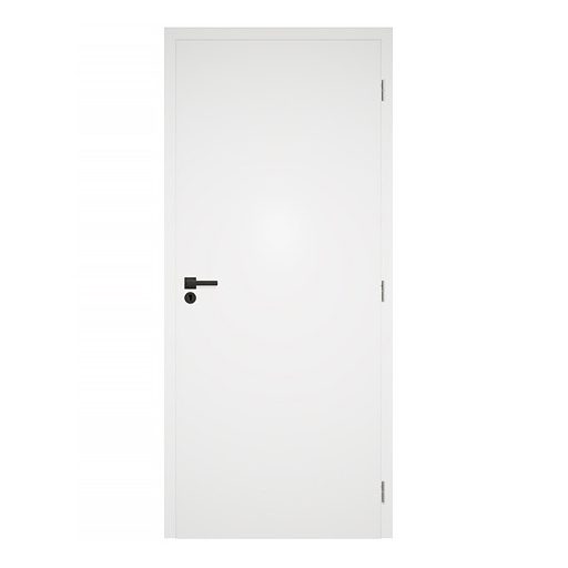 Unisec alpine fehér színű CPL felületű szobaajtó 100x210 jobbos, UTH tok 95-114 mm