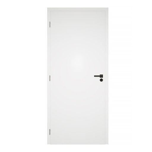 Unisec alpine fehér színű CPL felületű szobaajtó 75x210 balos, UTH tok: 120-139 mm