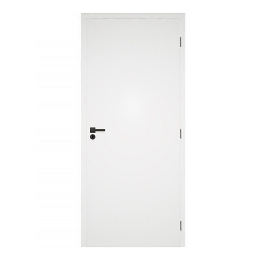 Unisec alpine fehér színű CPL felületű szobaajtó 75x210 jobbos, UTH tok 120-139 mm