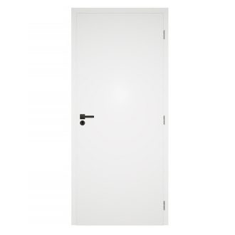   Unisec alpine fehér színű CPL felületű szobaajtó 75x210 jobbos, UTH tok 95-114 mm