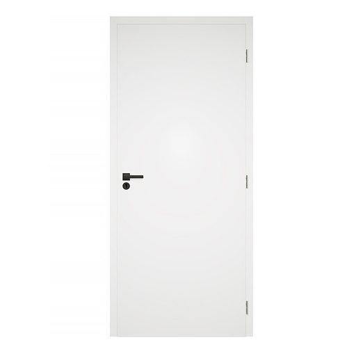 Unisec alpine fehér színű CPL felületű szobaajtó 75x210 jobbos, UTH tok 95-114 mm