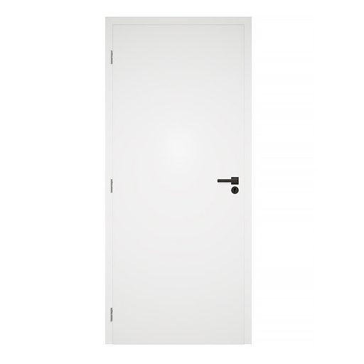 Unisec alpine fehér színű CPL felületű szobaajtó 90x210 balos, UTH tok: 120-139 mm