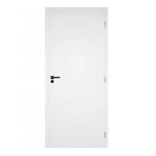 Unisec alpine fehér színű CPL felületű szobaajtó 90x210 jobbos, UTH tok 120-139 mm