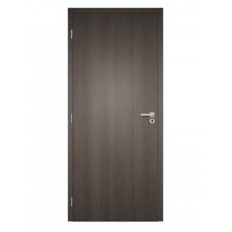   Dekor felületű antracit színű szobaajtó, 75x210 balos, UTH tok: 120-139 mm