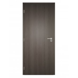   Dekor felületű antracit színű szobaajtó, 75x210 balos, UTH tok: 140-159 mm