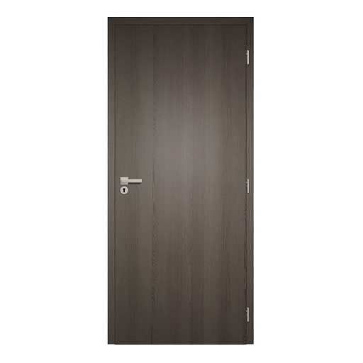 Dekor felületű antracit színű szobaajtó, 90x210 jobbos, UTH tok: 95-114 mm