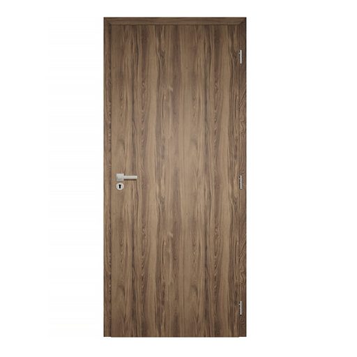 Unisec charleston Tölgy színű CPL felületű szobaajtó 100x210 jobbos, UTH tok 120-139 mm