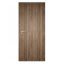 Unisec charleston tölgy színű CPL felületű szobaajtó, 100x210 jobbos UTH tok 95-114 mm