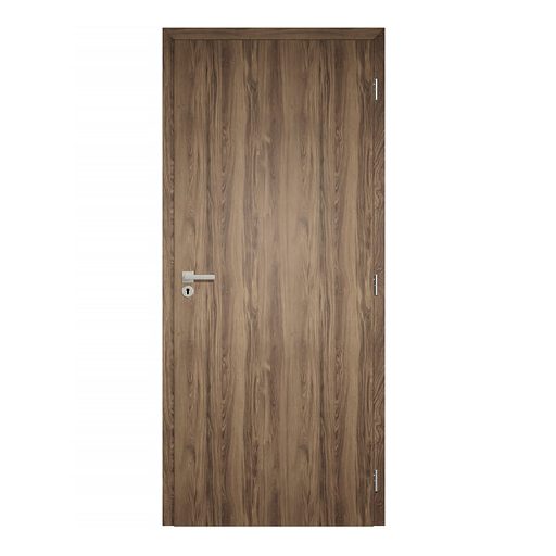 Unisec charleston tölgy színű CPL felületű szobaajtó 90x210 jobbos, UTH tok 120-139 mm