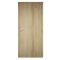 Dekor felületű európai tölgy színű szobaajtó, 100x210 jobbos, UTH tok: 120-139 mm