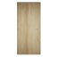 Dekor felületű európai tölgy színű szobaajtó, 75x210 balos, UTH tok: 95-114 mm