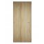 Dekor felületű európai tölgy színű szobaajtó, 90x210 balos, UTH tok: 95-114 mm