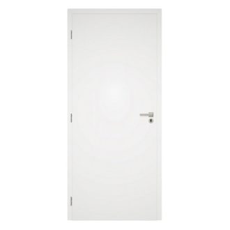   Dekor felületű fehér színű szobaajtó, 75x210 balos, UTH tok: 120-139 mm