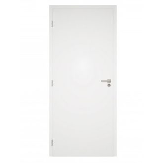   Dekor felületű fehér színű szobaajtó, 90x210 balos, UTH tok: 140-159 mm