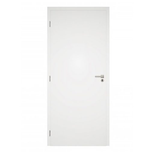 Dekor felületű fehér színű szobaajtó, 90x210 balos, UTH tok: 140-159 mm