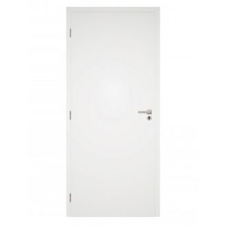   Dekor felületű fehér színű szobaajtó, 90x210 balos, UTH tok: 95-114 mm