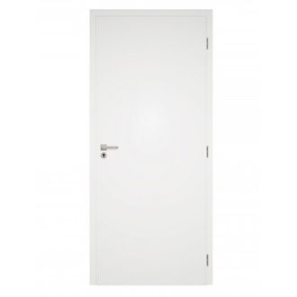   Dekor felületű fehér színű szobaajtó, 90x210 jobbos, UTH tok: 140-159 mm