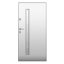 UNI6000 RC2 90N balos fehér kültéri bejárati ajtó, Milano 11