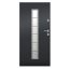 UNI6000 RC2 90N jobbos antracit üveges kültéri bejárati ajtó, Hanover 5