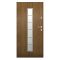 UNI6000 RC2 90N jobbos aranytölgy üveges kültéri bejárati ajtó, Hanover 5