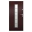 UNI6000 RC2 90N jobbos mahagóni üveges kültéri bejárati ajtó, Hanover 5