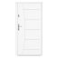 UNI6000 RC2 90N balos fehér kültéri bejárati ajtó, Tromso SR3