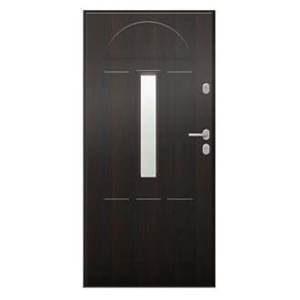  UNI6000 RC2 90N jobbos alpesi dió üveges kültéri bejárati ajtó, Werina 1