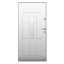 UNI6000 RC2 90N jobbos fehér üveges kültéri bejárati ajtó, Werina 1