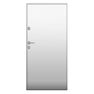   UNI6000 RC2 90N balos fehér minta nélküli kültéri bejárati ajtó W00