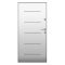 UNI6000 RC2 90N jobbos fehér kültéri bejárati ajtó, Aspen 1