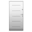 UNI6000 RC2 90N jobbos fehér kültéri bejárati ajtó, Aspen 1