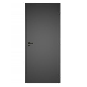   Unisec gyémántszürke színű CPL felületű szobaajtó 90x210 jobbos, UTH tok 120-139 mm