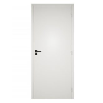   Unisec gyöngyszürke színű CPL felületű szobaajtó 90x210 jobbos, UTH tok 95-114 mm