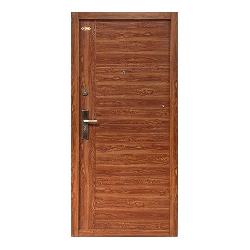 HiSec 94x200 cm MM L modern matt aranytölgy jobbos lépcsőházi bejárati ajtó