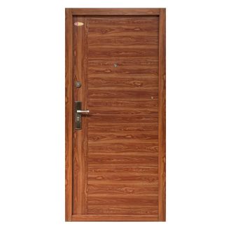   HiSec 95x205 cm MM L modern matt aranytölgy jobbos lépcsőházi bejárati ajtó