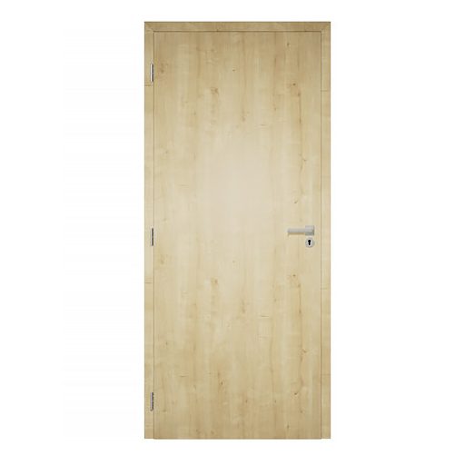 Unisec hamilton tölgy színű CPL felületű szobaajtó 75x210 balos, UTH tok 140-159 mm