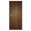 Dekor felületű klasszikus dió színű szobaajtó, 75x210 jobbos, UTH tok: 140-159 mm