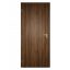 Dekor felületű klasszikus dió színű szobaajtó, 90x210 balos, UTH tok: 95-114 mm