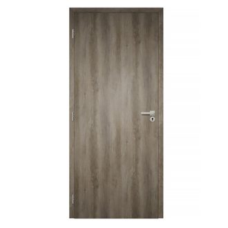   Unisec nebraska tölgy színű CPL felületű szobaajtó 75x210 balos, UTH tok: 120-139 mm