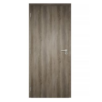   Unisec nebraska tölgy színű CPL felületű szobaajtó 90x210 balos, UTH tok: 140-159 mm