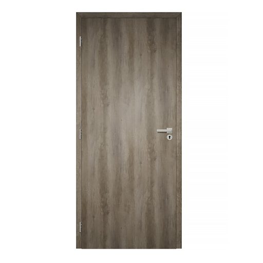 Unisec nebraska tölgy színű CPL felületű szobaajtó 90x210 balos, UTH tok: 140-159 mm