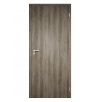   Unisec nebraska tölgy színű CPL felületű szobaajtó 90x210 jobbos, UTH tok 120-139 mm