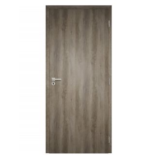   Unisec nebraska tölgy színű CPL felületű szobaajtó 90x210 jobbos, UTH tok 95-114 mm