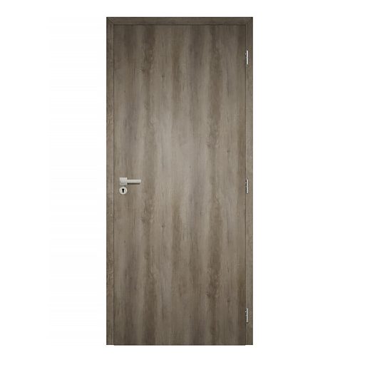 Unisec nebraska tölgy színű CPL felületű szobaajtó 90x210 jobbos, UTH tok 95-114 mm