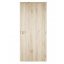 Dekor felületű natúr tölgy színű szobaajtó, 100x210 jobbos, UTH tok: 120-139 mm