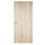 Dekor felületű natúr tölgy színű szobaajtó, 100x210 jobbos, UTH tok: 95-114 mm
