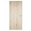 Dekor felületű natúr tölgy színű szobaajtó, 90x210 balos, UTH tok: 95-114 mm