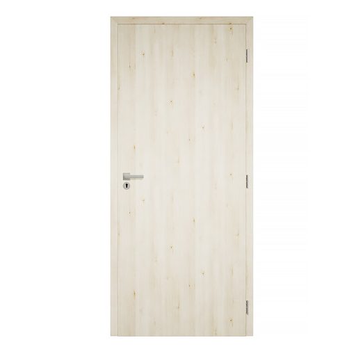 Unisec polar aland fenyő színű CPL felületű szobaajtó 90x210 jobbos, UTH tok 95-114 mm