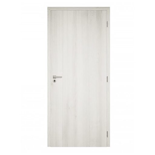 Dekor felületű téli tölgy színű szobaajtó, 100x210 jobbos, UTH tok: 120-139 mm